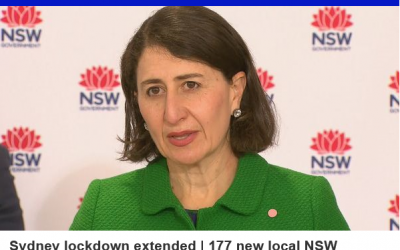 BREAKING: Greater Sydney lockdown extended | 177 new local NSW COVID-19 cases