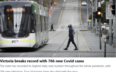BREAKING: Victoria breaks record with 766 new Covid cases